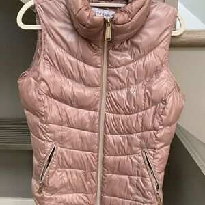 Calvin Klein Women's Blush Quilted Vest